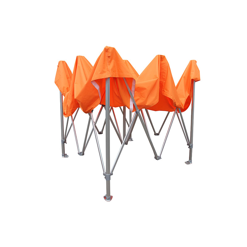300g polyester pvc phủ khung bằng nhôm gấp Gazebo