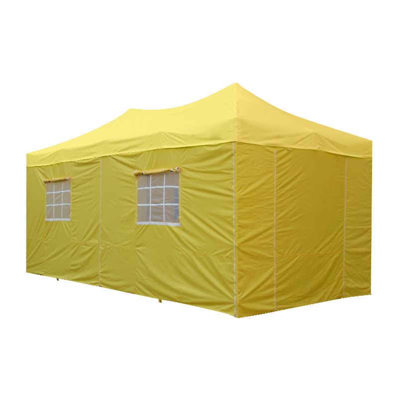 300g polyester pvc phủ khung bằng nhôm gấp Gazebo