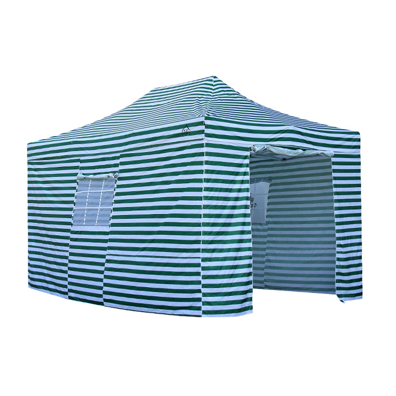 300g polyester pvc phủ khung bằng nhôm gấp Gazebo