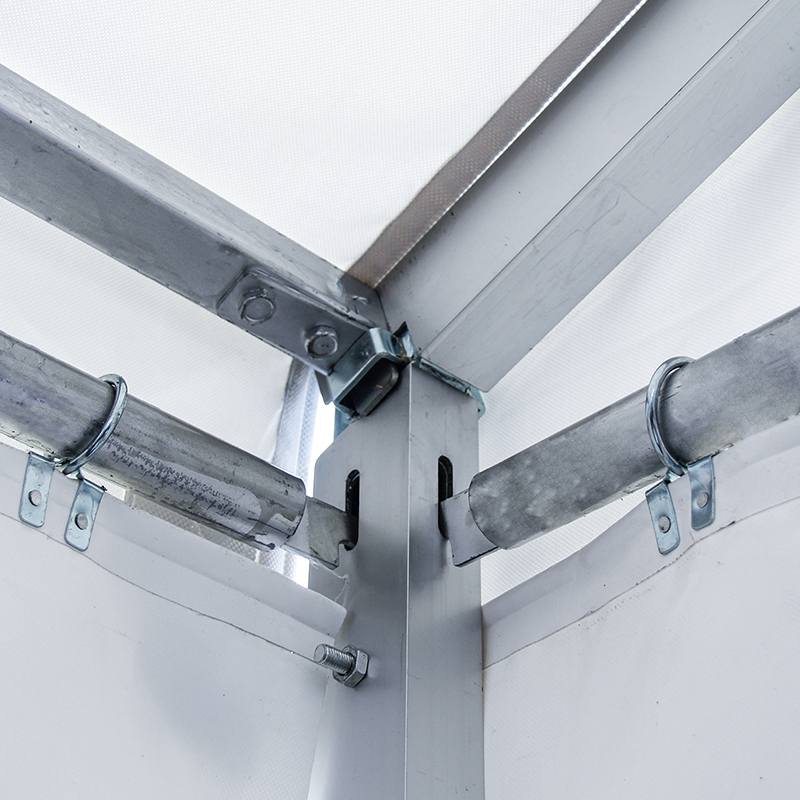 Lều sân sau cho bên ngoài, lều tán cây với 3 bức tường bên, nâng cấp tiệc cưới tiệc trắng, phòng chờ hiên không thấm nước