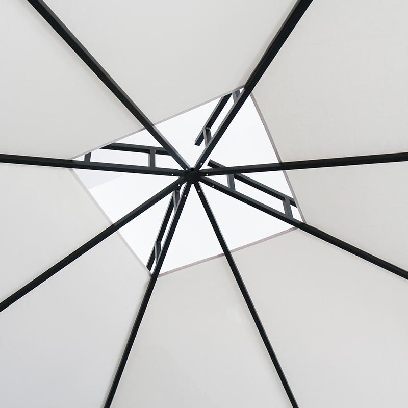 Gazebo thay thế hai lớp tán cây